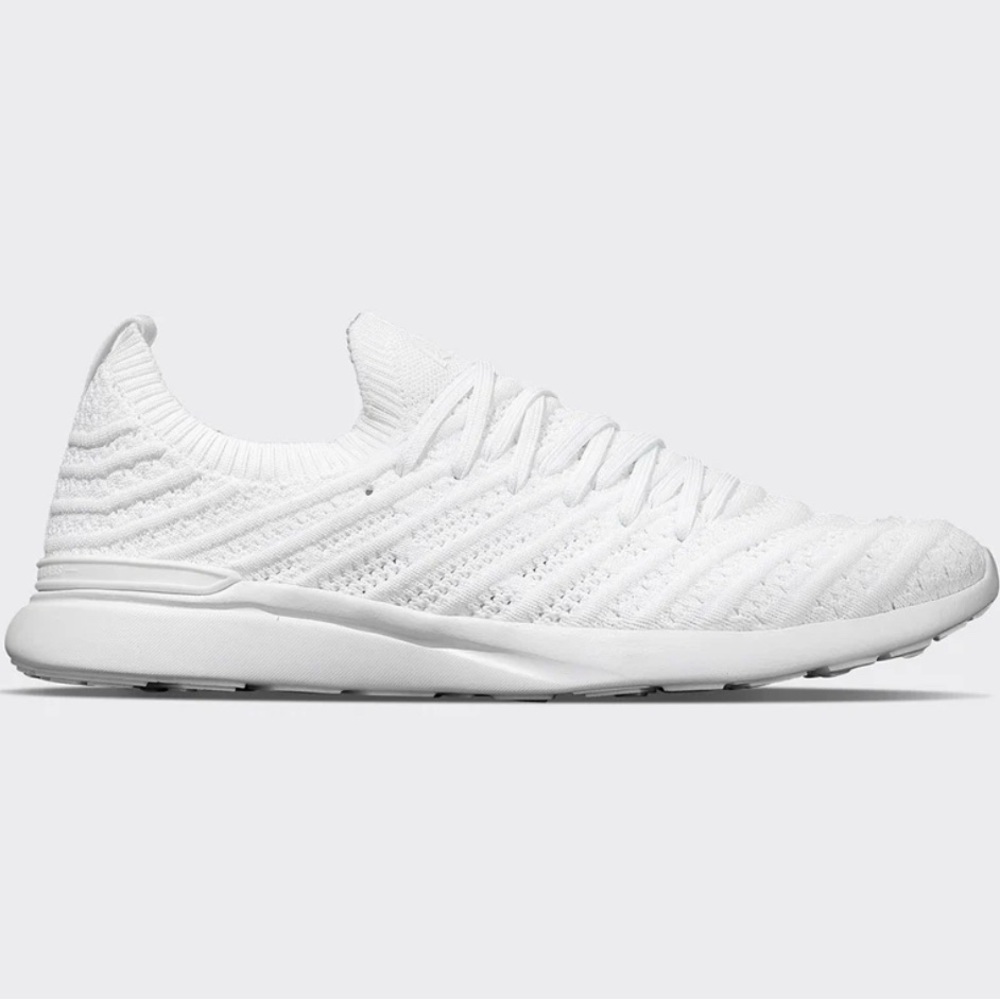 APL White Knit Sneakers